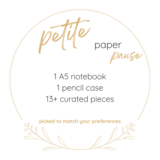 petite paper pause