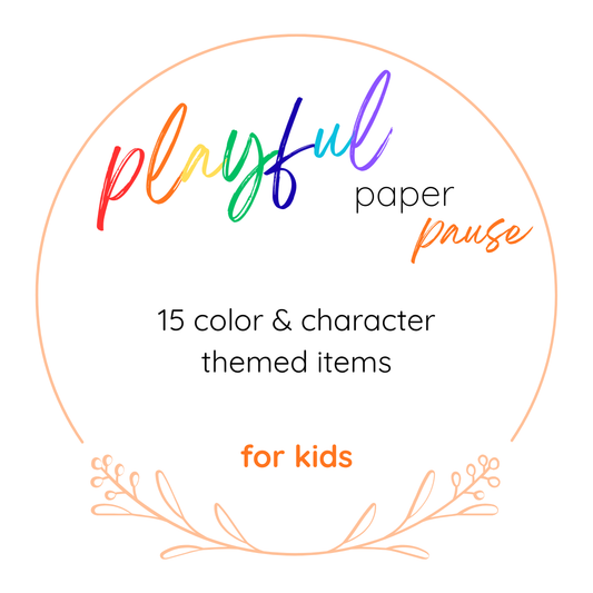 playful paper pause