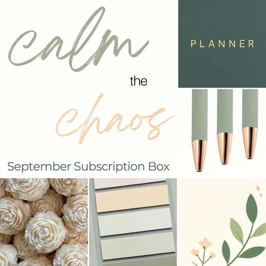 September Monthly Moment: Calm the Chaos